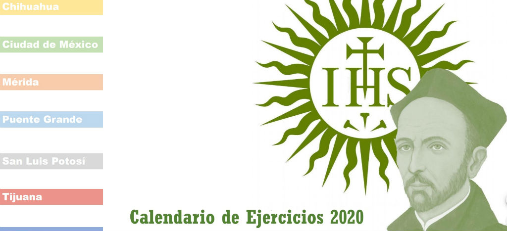 Calendario de Ejercicios Espirituales 2020 (Documento)