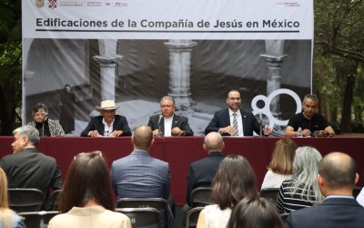 Inauguración de la exposición: Edificaciones de la Compañía de Jesús en México, en el Bosque de Chapultepec